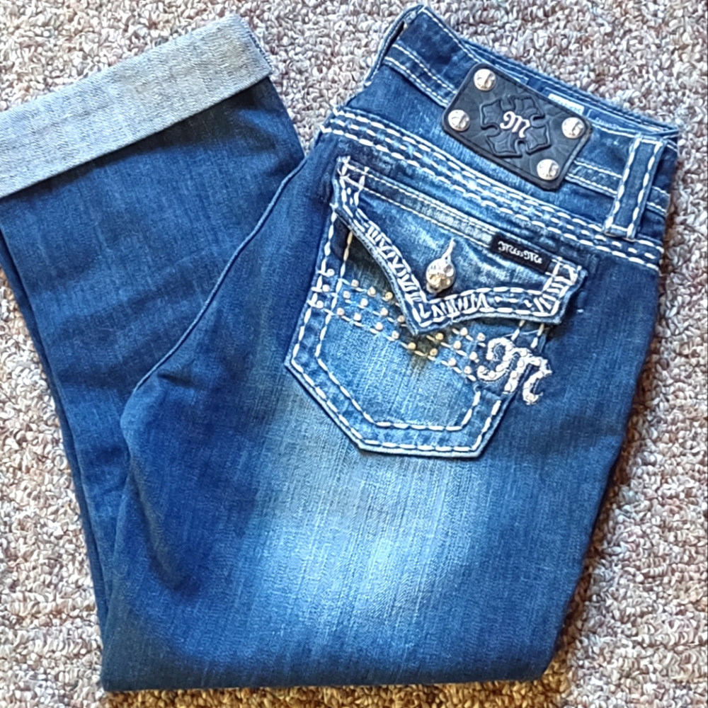 Miss Me Easy Crop jeans 27